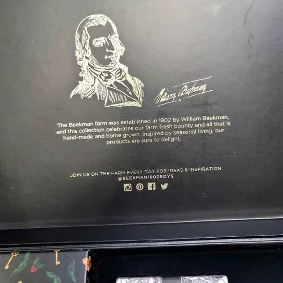 Beekman 1802 Bounty Box Discontinued Arcadia Fig Goat's Milk Set - Picture 3 of 4